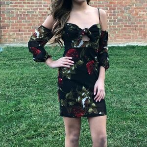 Pretty Floral Dress Size XS